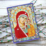 Diamond Painting Notebook Virgin Mary with Jesus