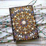 Diamond Painting Notebook Mandala design