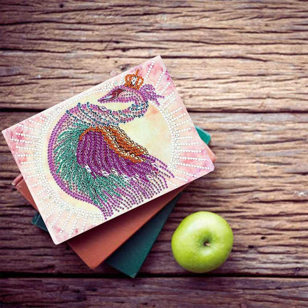 Diamond Painting Notebook Swan