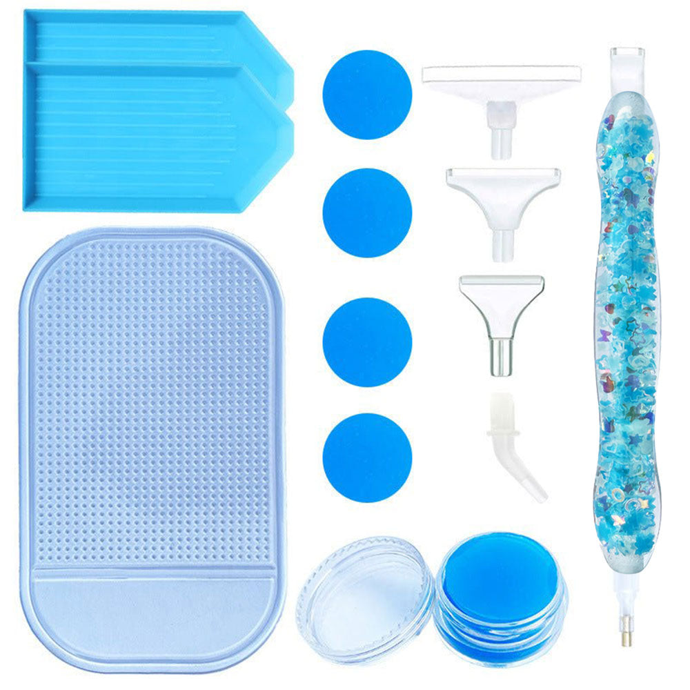 Diamond Painting Premium Light Pen Blue 5 Variants