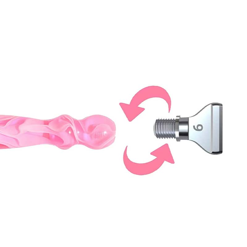 Diamond Painting Pen Waves Pink with Steel Tips