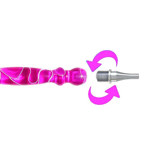 Diamond Painting Pen Waves Purple with Steel Tips