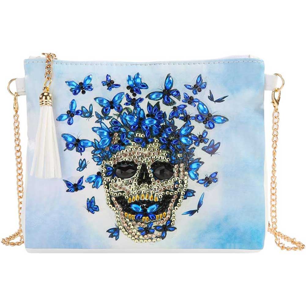 Diamond Painting Bag Skull