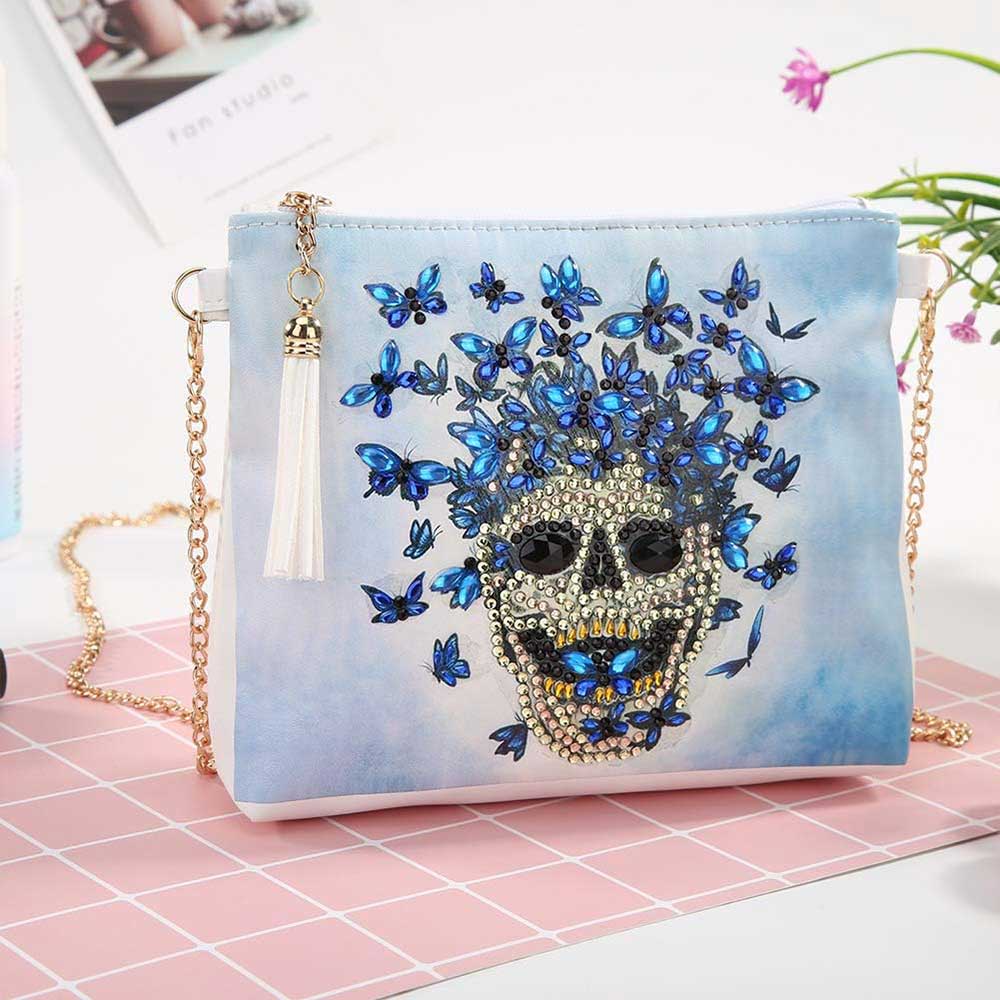 Diamond Painting Bag Skull