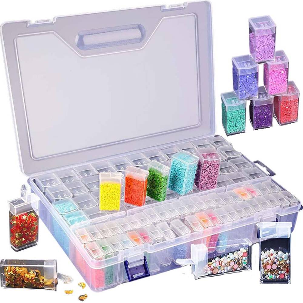 Diamond Painting XXL storage box with 88 compartments