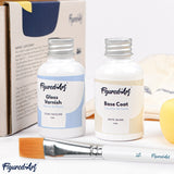 varnish and base coat for pottery