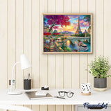 Paint by numbers Dinner By The Seine Figured'Art new arrivals, advanced, cities