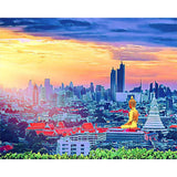 Paint by numbers | Buddha Bangkok | intermediate new arrivals landscapes cities | Figured'Art