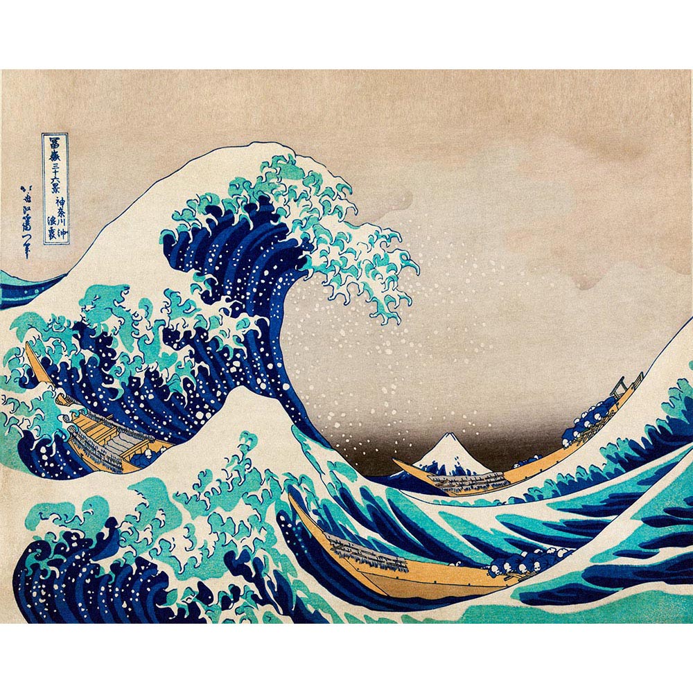The Great Wave of Kanagawa by Katsushika Hokusai