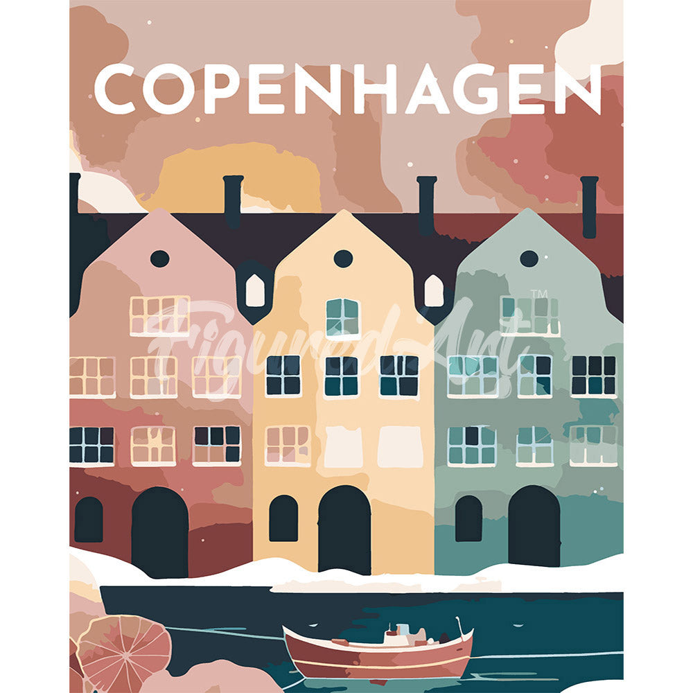 Travel Poster Copenhagen