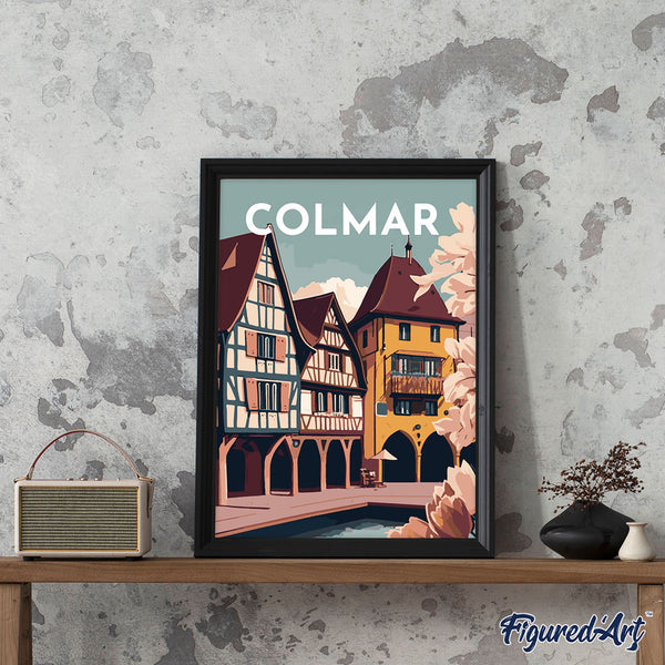 Travel Poster Colmar