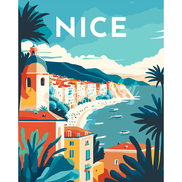 Travel Poster Nice