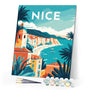 Paint by Numbers - Travel Poster Nice