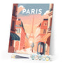 Paint by Numbers - Travel Poster Paris