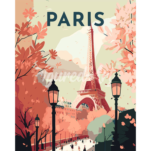 Travel Poster Paris 2