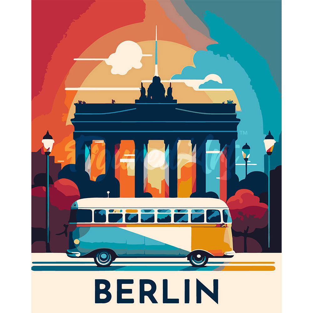 Travel Poster Berlin