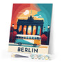 Paint by Numbers - Travel Poster Berlin