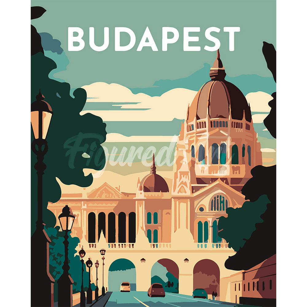 Travel Poster Budapest
