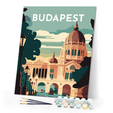 Paint by Numbers - Travel Poster Budapest