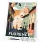 Paint by Numbers - Travel Poster Florence
