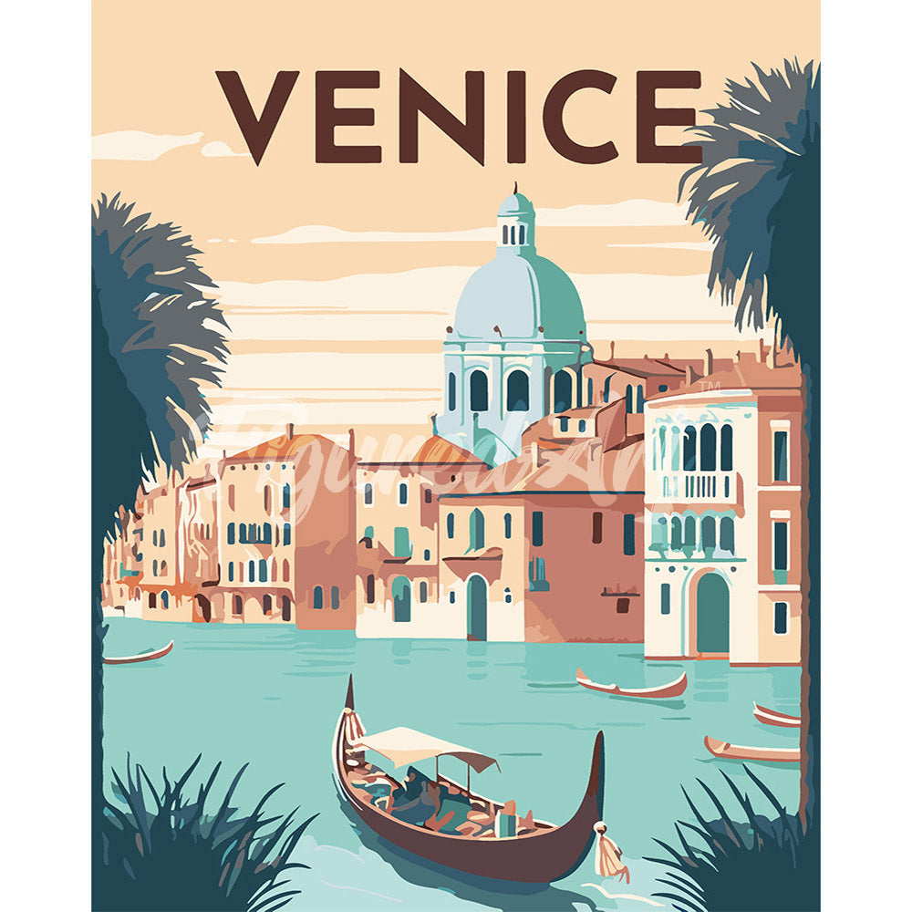 Travel Poster Venice