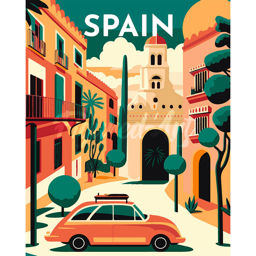 Travel Poster Seville