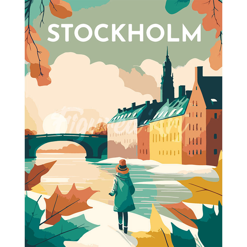 Travel Poster Stockholm