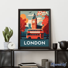 Load image into Gallery viewer, Travel Poster London