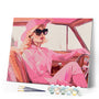 Paint by numbers kit Diva's Pink Joyride Figured'Art