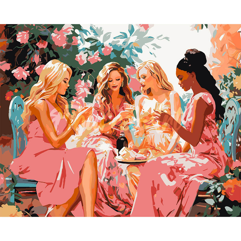 Divas' Toast in the Garden