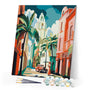Paint by numbers kit for adults Cuba Art Deco Figured'Art