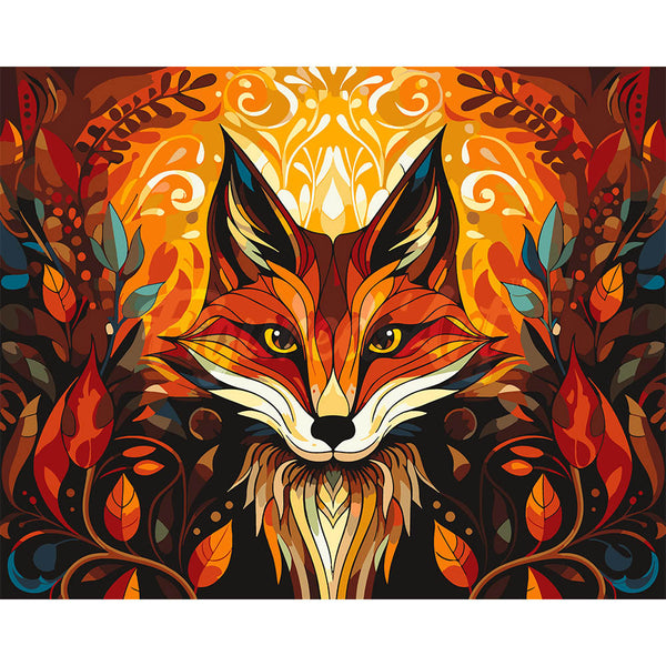 Fox Art Deco
