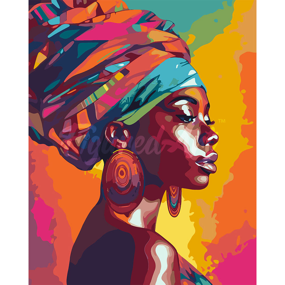 Vivid African Lady
