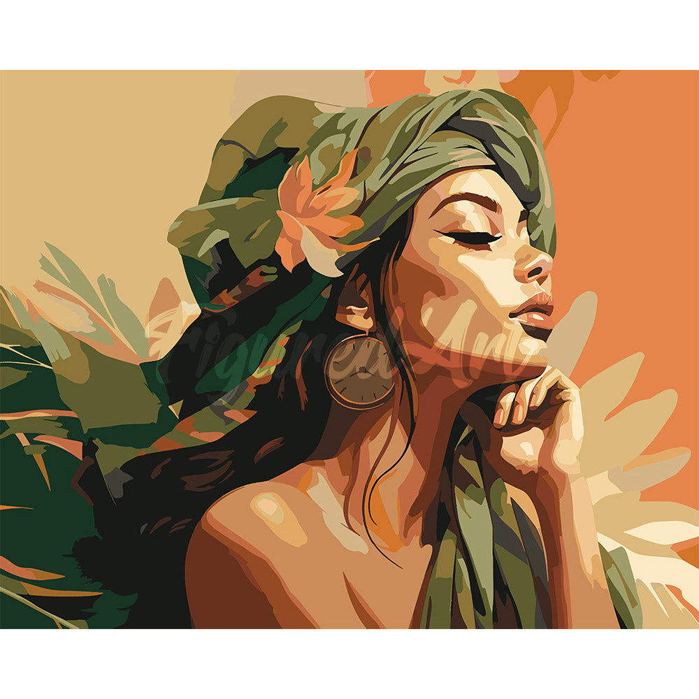 Woman in African Turban