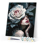 Paint by numbers kit Lady of the Rose Figured'Art