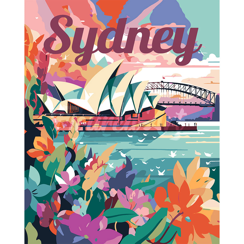 Travel Poster Sydney