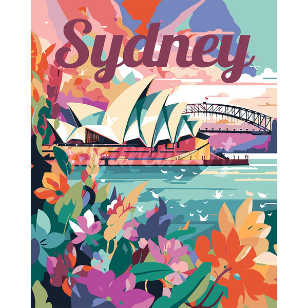 Travel Poster Sydney
