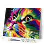 Paint by numbers kit for adults Cute Cat Pop Art Figured'Art