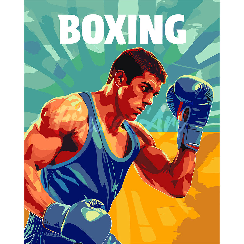 Sport Poster Boxing