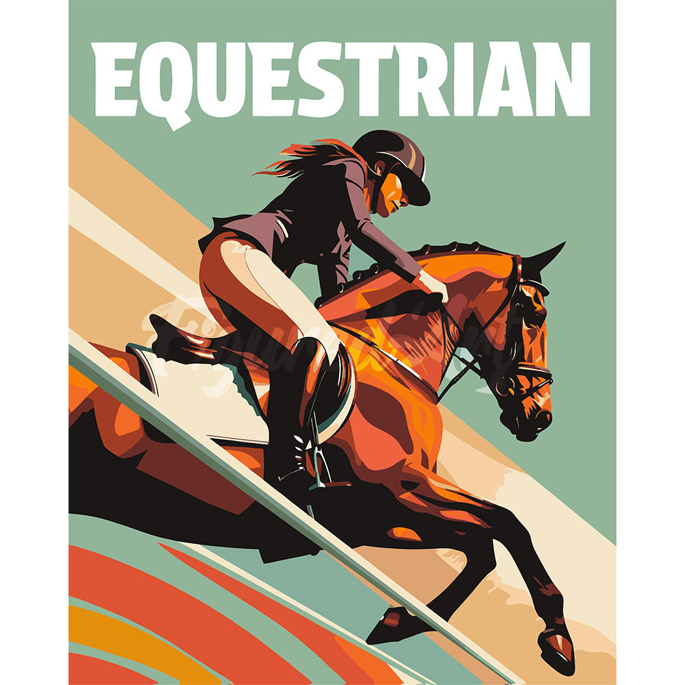Sport Poster Equestrian
