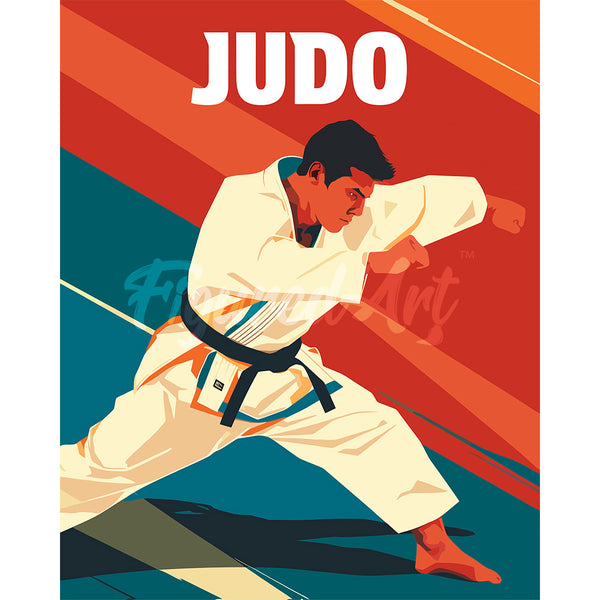 Sport Poster Judo