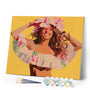 Paint by numbers kit Joyful Girl Figured'Art