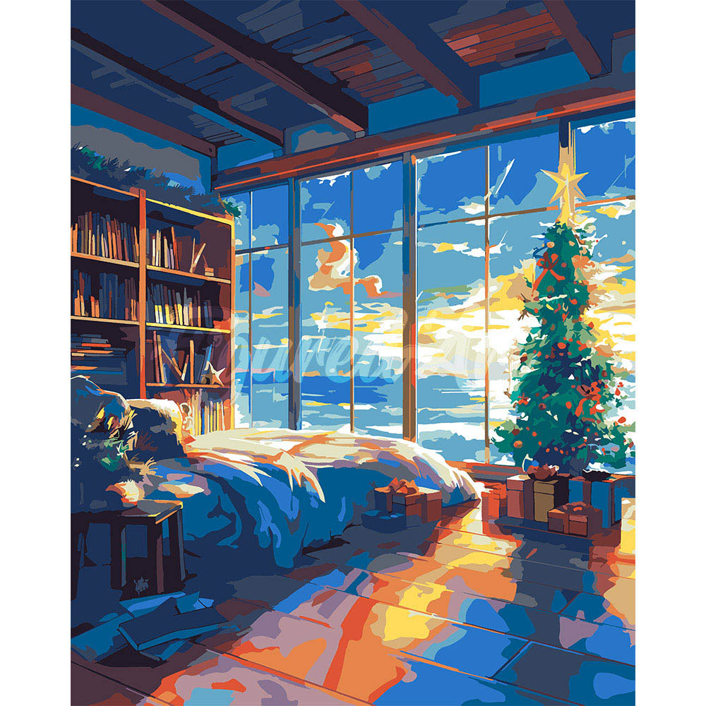 Beachside Christmas Room