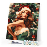 Paint by numbers kit Christmas Beauty Figured'Art
