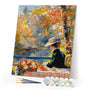 Paint by numbers kit Renoir-Inspired Fall Lady Figured'Art