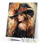 Paint by numbers kit The Pretty Witch Figured'Art