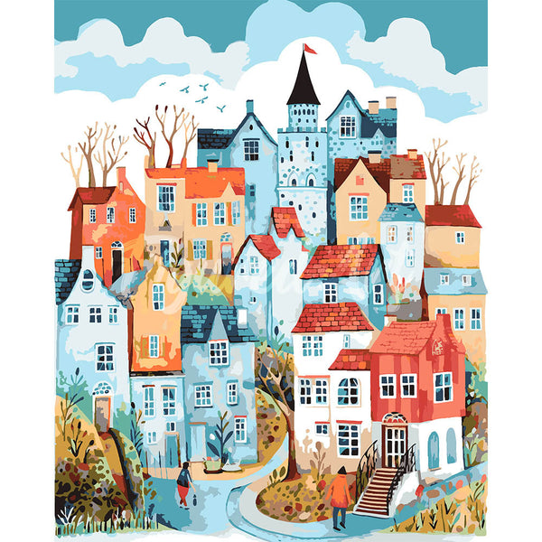 Blue Enchanted Village