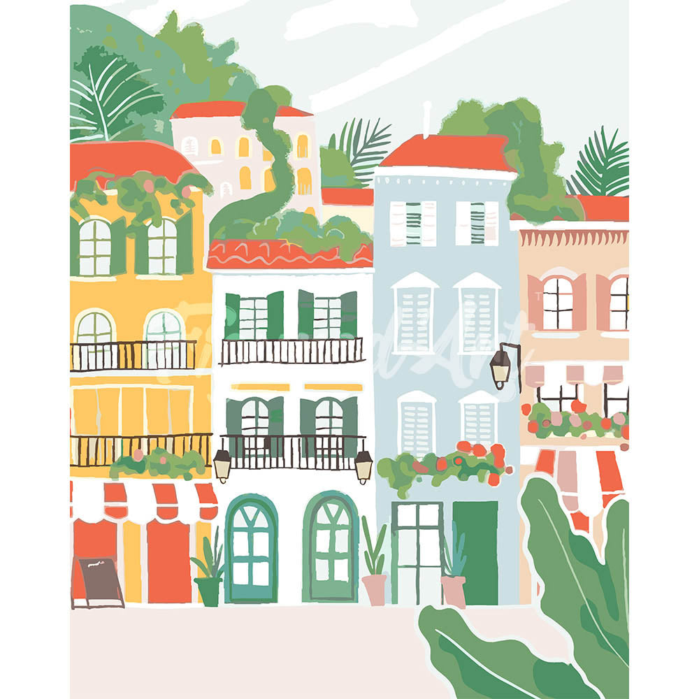 Pastel Facades