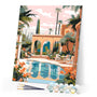 Paint by numbers kit Luxury Marrakech Villa Figured'Art