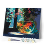Paint by numbers kit Sunlit Fishbowl Figured'Art